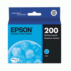 Genuine Epson 220 (T220220) DuraBrite Ultra Cyan Ink Cartridge (up to 165 pages)